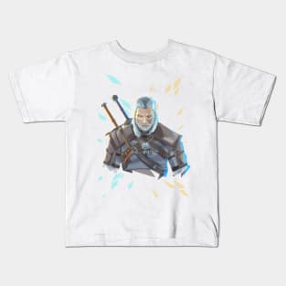 Geralt Of Rivia Kids T-Shirt